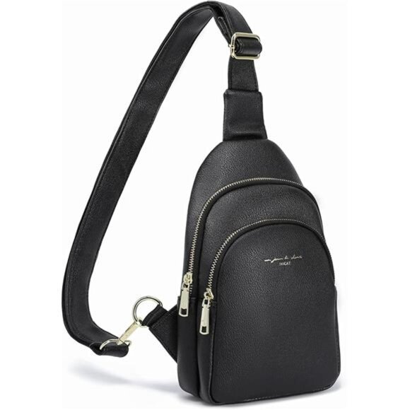 INICAT Crossbody Sling Bags Fanny Packs Purses Chest Bag for Women main image 6
